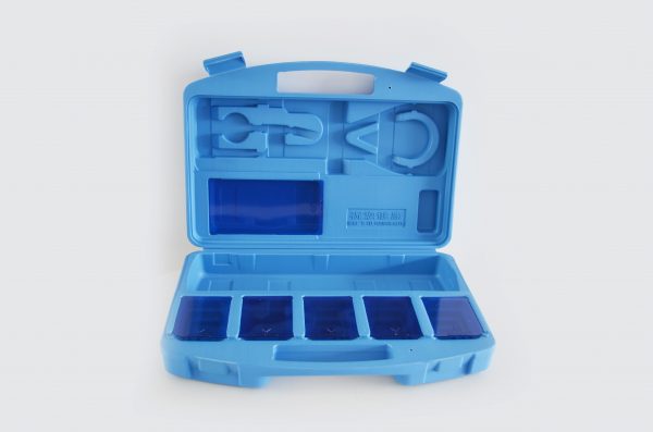 Blow molding tool box