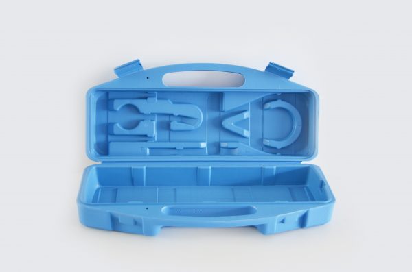 Blow molding tool box